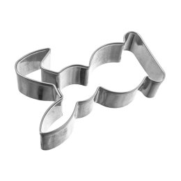 Wykrawacz cukierniczy stalowy / foremka do ciastek pierników zajączek 6 cm