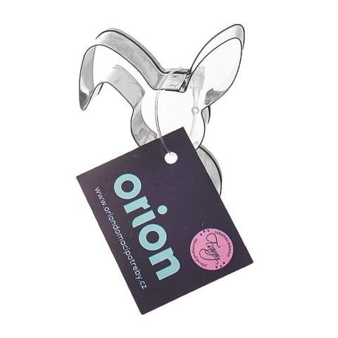 Wykrawacz cukierniczy stalowy / foremka do ciastek pierników zajączek 6 cm