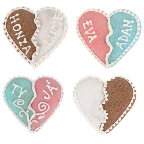 Wykrawacz do ciastek stalowy serce 5,5 cm