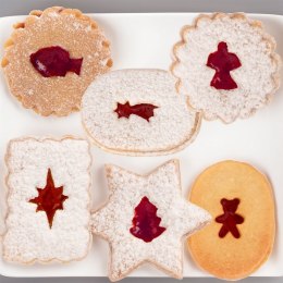 Wykrawacz świąteczny cukierniczy foremka do ciastek pierników Boże Narodzenie 6 elementów