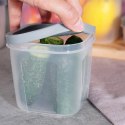 Zestaw Pojemniki na Żywność z Pokrywką Plastikowe Kuchenne VILDE 10 szt. Zestaw Pojemniki na Żywność z Pokrywką Plastikowe Kuchenne VILDE 10 szt.