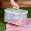Zestaw Pojemniki na Żywność z Pokrywką Plastikowe Kuchenne VILDE 7 szt. Zestaw Pojemniki na Żywność z Pokrywką Plastikowe Kuchenne VILDE 7 szt.