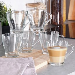 Zestaw Szklanki Kubki do Napojów Soku Wody VILDE 280 ml 6 szt.