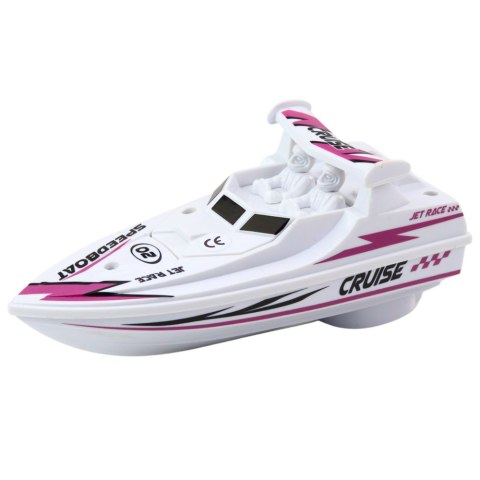 Łódź Motorówka Na Baterie Biała Pływająca Wodna