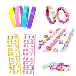 Zestaw Bransoletek DIY Zawieszki Zwierzątka 4 Bransoletki Regulowane