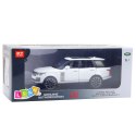 Auto Range Rover Metalowe Suv Białe 1:32 Światła Dźwięki