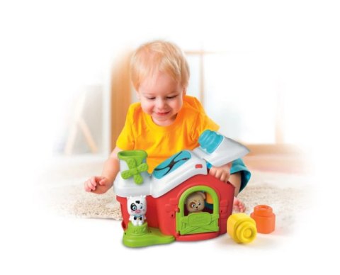 Clemmy Farma Sensoryczna Sorter Piesek Krówka Clementoni 17993 Clemmy Farma Sensoryczna Sorter Piesek Krówka Clementoni 17993
