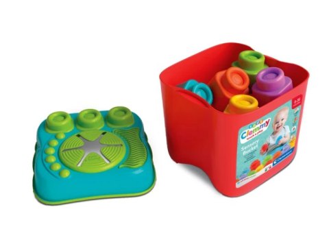 Clemmy Koszyk Sensoryczny Sorter Klocki Clementoni 17807 Clemmy Koszyk Sensoryczny Sorter Klocki Clementoni 17807