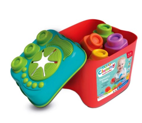 Clemmy Koszyk Sensoryczny Sorter Klocki Clementoni 17807 Clemmy Koszyk Sensoryczny Sorter Klocki Clementoni 17807