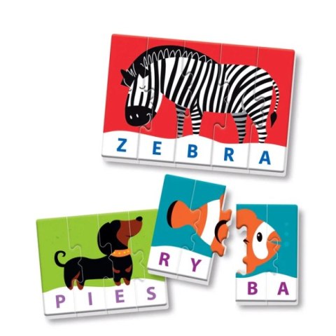Gra edukacyjna Puzzle Moje Pierwsze Słowa Uczę się Bawiąc Język Polski Clementoni 50770 Gra edukacyjna Puzzle Moje Pierwsze Słowa Uczę się Bawiąc Język Polski Clementoni 50770