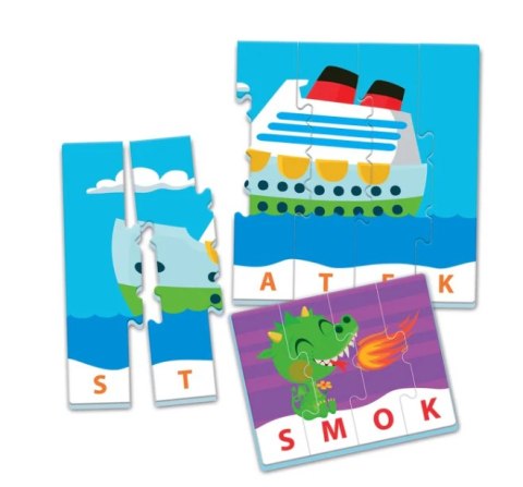Gra edukacyjna Puzzle Moje Pierwsze Słowa Uczę się Bawiąc Język Polski Clementoni 50770 Gra edukacyjna Puzzle Moje Pierwsze Słowa Uczę się Bawiąc Język Polski Clementoni 50770