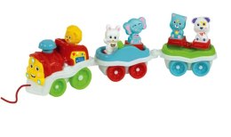 Interaktywny Pociąg Ze Zwierzątkami 3w1 Język Polski Clementoni 50802