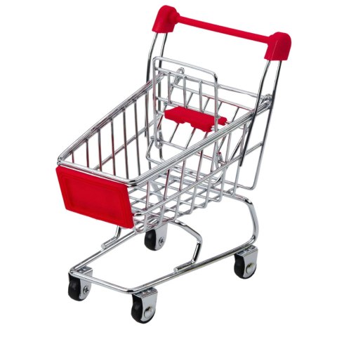 Mini Wózek Sklepowy Metalowy Odgrywanie Scen Dla Lalek Ozdoba Mini Wózek Sklepowy Metalowy Odgrywanie Scen Dla Lalek Ozdoba