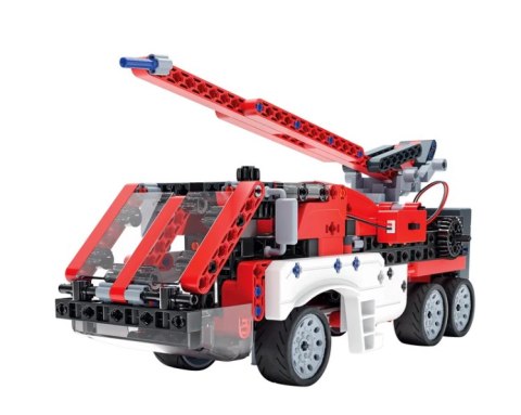 Naukowa Zabawa Klocki Laboratorium Mechaniki Samochód Strażacki Język Polski Clementoni 50728