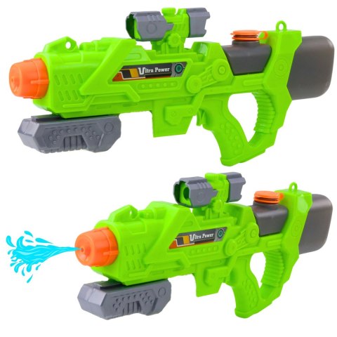 Pistolet Na Wodę Pompowany Mechanicznie 550ml Zielony Pistolet Na Wodę Pompowany Mechanicznie 550ml Zielony