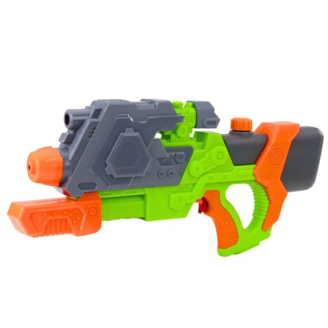 Pistolet Na Wodę Pompowany Mechanicznie Zielono-Pomarańczowy 50 cm Pistolet Na Wodę Pompowany Mechanicznie Zielono-Pomarańczowy 50 cm
