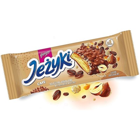 CIASTKA GOPLANA JEŻYKI 140g KAWOWE CIASTKA GOPLANA JEŻYKI 140g KAWOWE