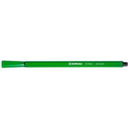 Cienkopisy Donau D-Fine 0.4mm zielone (10)