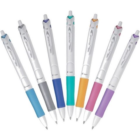 DŁUGOPIS PILOT ACROBALL WHITE M RÓŻOWY