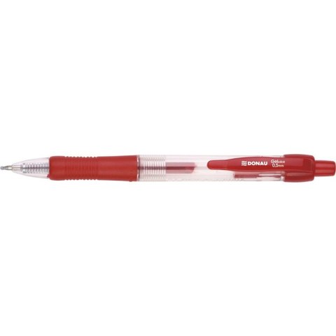 Długopis żelowy Donau Gelclick 0.5mm czerwony Długopis żelowy Donau Gelclick 0.5mm czerwony