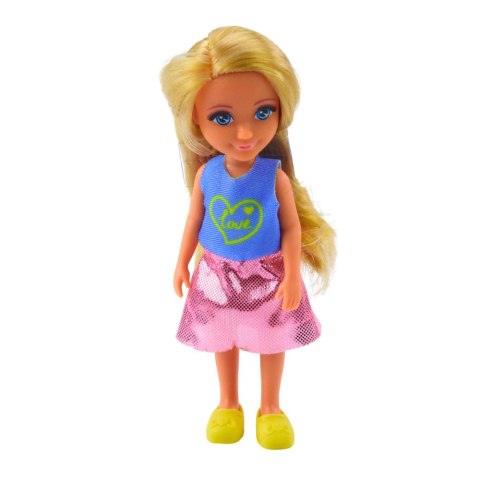 Zestaw Urodzinowy Lalka Zwierzęta Pies Kot Stół Akcesoria