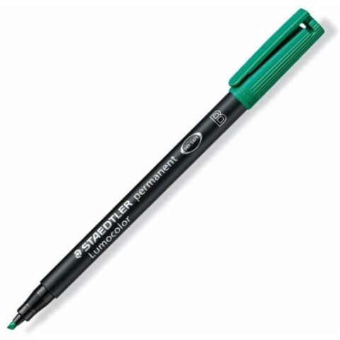FOLIOPIS STAEDTLER LUMOCOLOR B ZIELONY FOLIOPIS STAEDTLER LUMOCOLOR B ZIELONY