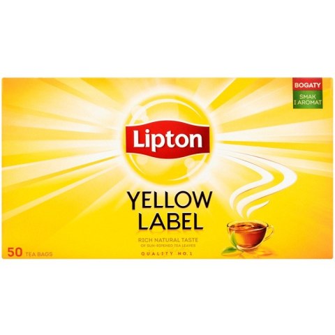HERBATA LIPTON YELLOW LABEL (50) HERBATA LIPTON YELLOW LABEL (50)