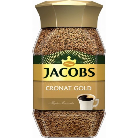 KAWA JACOBS CRONAT GOLD 200g ROZPUSZCZALNA KAWA JACOBS CRONAT GOLD 200g ROZPUSZCZALNA