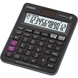 Kalkulator Casio MJ-120D Plus czarny Kalkulator Casio MJ-120D Plus czarny