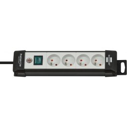 Listwa zasilajaca Bernnenstuhl Premium 1.8m/4g czarna