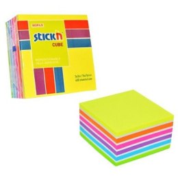 KARTECZKI STICK'N 76*76mm MIX KOLORÓW (400)