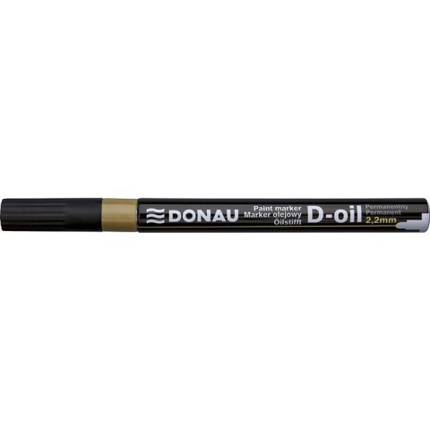 Marker olejowy Donau D-Oil 2.2mm złoty Marker olejowy Donau D-Oil 2.2mm złoty