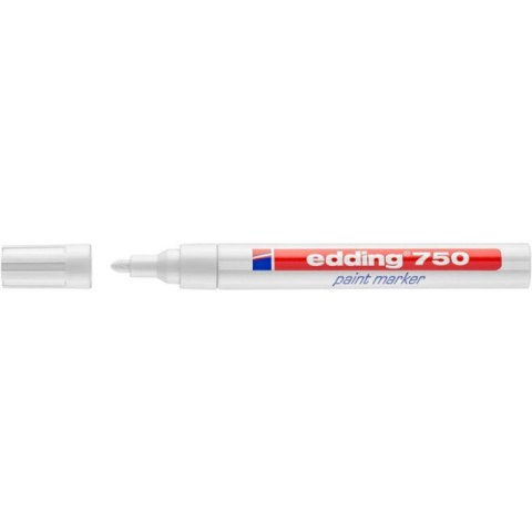 Marker olejowy Edding 750 biały