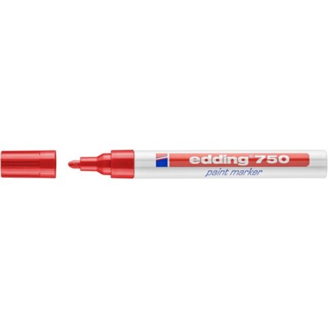 Marker olejowy Edding 750 czerwony