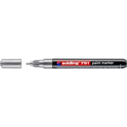 Marker olejowy Edding 791 srebrny