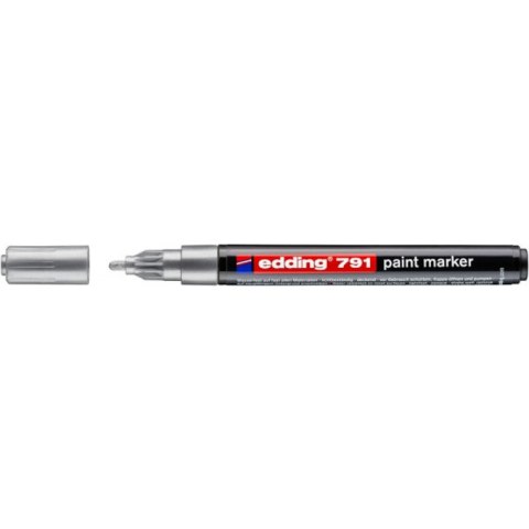 Marker olejowy Edding 791 srebrny