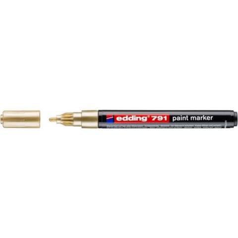 Marker olejowy Edding 791 złoty