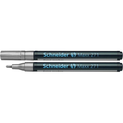 Marker olejowy Schneider Maxx 271 srebrny Marker olejowy Schneider Maxx 271 srebrny