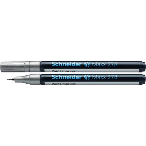 Marker olejowy Schneider Maxx 278 srebrny Marker olejowy Schneider Maxx 278 srebrny