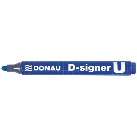 Marker permanentny Donau D-Singer U niebieski Marker permanentny Donau D-Singer U niebieski