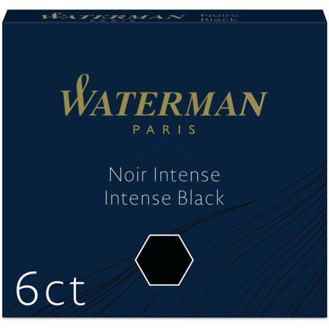 NABOJE ATRAMENTOWE WATERMAN INTERNATIONAL CZARNE (6) NABOJE ATRAMENTOWE WATERMAN INTERNATIONAL CZARNE (6)