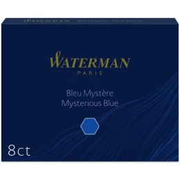 NABOJE ATRAMENTOWE WATERMAN STANDARD NIEBIESKO-CZARNE (8)