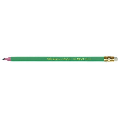 Ołówek BiC Evolution 655 HB z gumką Ołówek BiC Evolution 655 HB z gumką