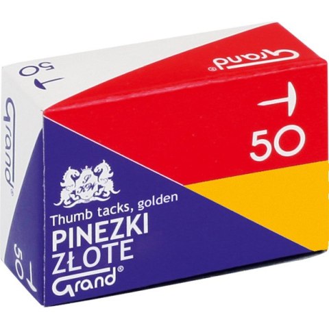 PINEZKI ZŁOTE (50) PINEZKI ZŁOTE (50)
