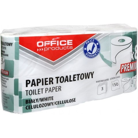 Papier toaletowy Office Products 15m 3w celuloza biały (8) Papier toaletowy Office Products 15m 3w celuloza biały (8)