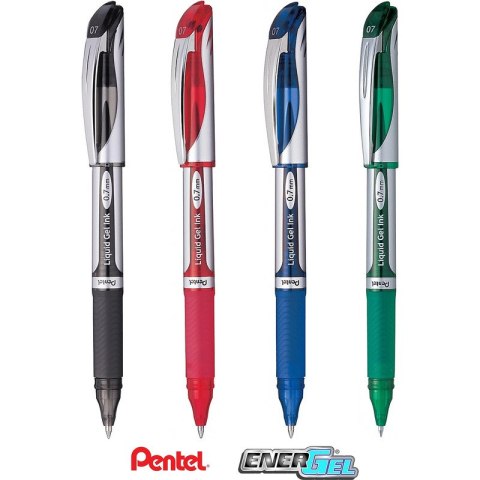 Pióro kulkowe Pentel EnerGel BL57 zielone Pióro kulkowe Pentel EnerGel BL57 zielone