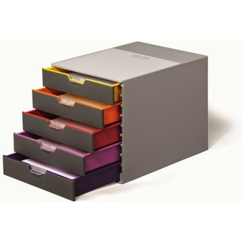 POJEMNIK 5 SZUFLAD DURABLE VARICOLOR POJEMNIK 5 SZUFLAD DURABLE VARICOLOR