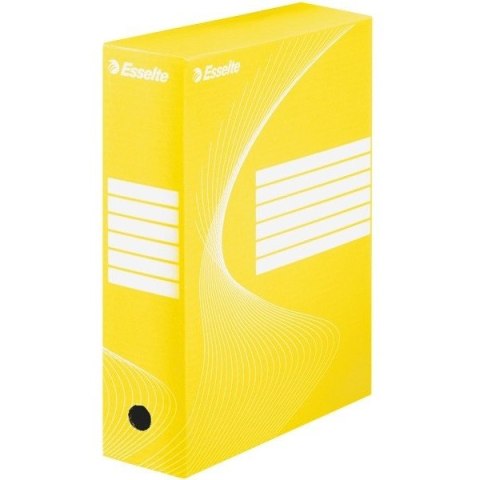 PUDŁO DO ARCHIWIZACJI ESSELTE A4/100mm ŻÓŁTE