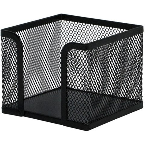 Przybornik na karteczki Q-Connect metalowy czarny Przybornik na karteczki Q-Connect metalowy czarny