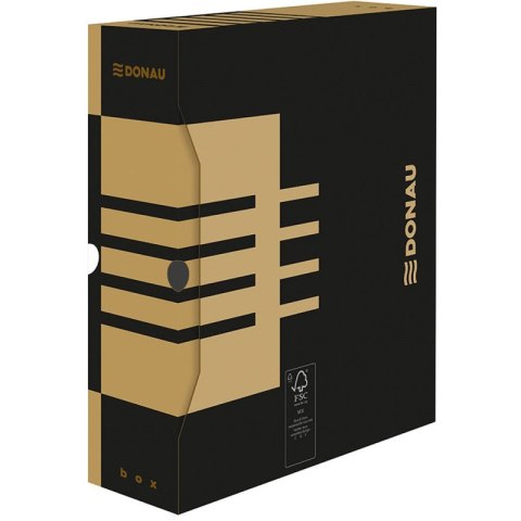 Pudło do archiwizacji Donau A4/100mm brązowe Pudło do archiwizacji Donau A4/100mm brązowe